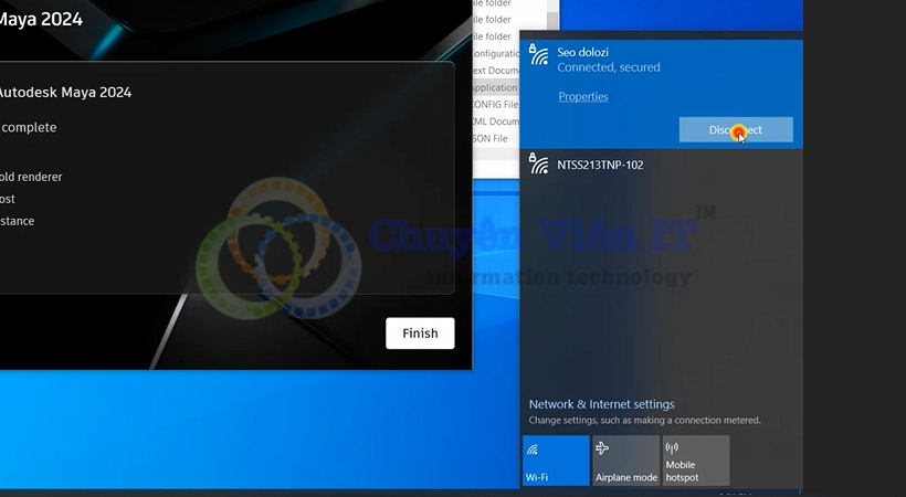 Maya 2024 Hướng dẫn cài đặt phần mềm Khúc này tắt mạng đi nha.
