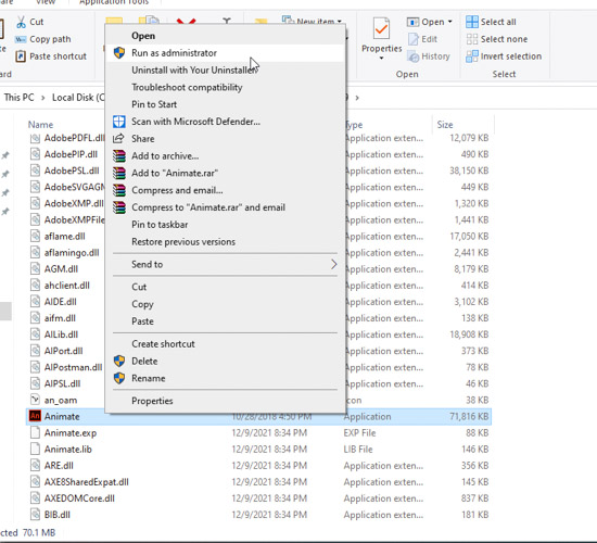 Chạy file vừa paste bằng quyền admin - hoàn tất cài đặt