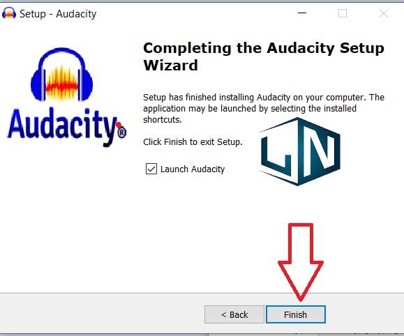 Chọn Finish để bắt đầu sử dụng