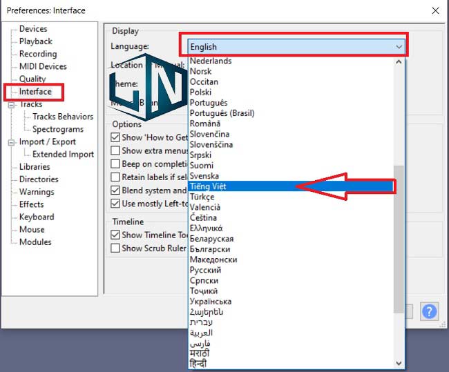 Làm theo hướng dẫn trong hình