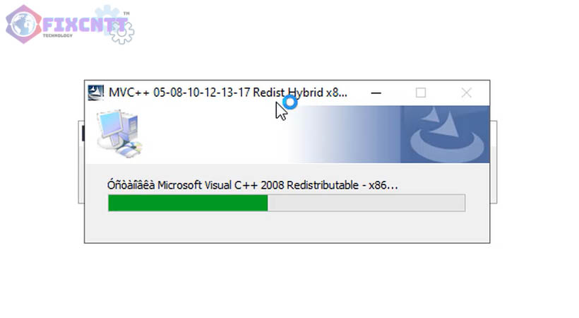 Chờ chạy file cài đặt adobe premiere Pro cc 2018