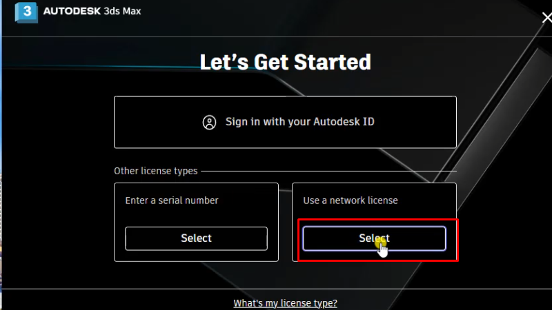 Bấm Select  như hình hoàn thành cài đặt và kích hoạt