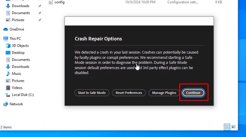 After Effects 2025: Cài Dễ, Link Tải Cực Nhanh 20 Bấm Continue hoàn thành cài đặt và kích hoạt dùng thử