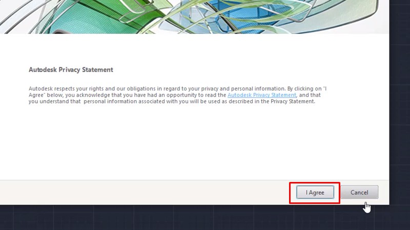 Tải AutoCad 2019 Video hướng dẫn đầy đủ 18 Bấm I Agree