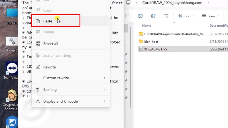 CorelDRAW 2024 Phần Mềm Chuyên Cho Quảng Cáo 23 Paste vào
