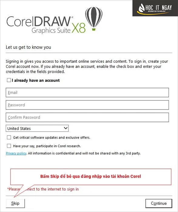 Tải Corel X8 Vĩnh Viễn【Link Google Drive】Kèm Hướng Dẫn 13 cai dat Corel X8 buoc 11