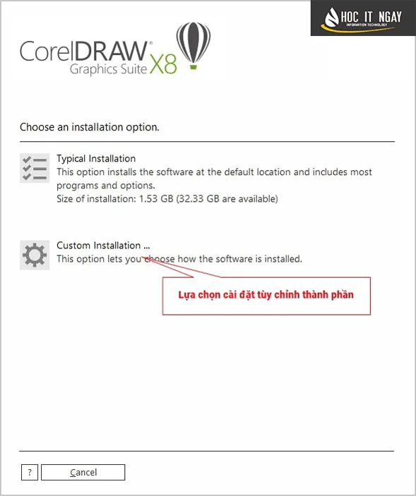 Tải Corel X8 Vĩnh Viễn【Link Google Drive】Kèm Hướng Dẫn 7 cai dat Corel X8 buoc 5