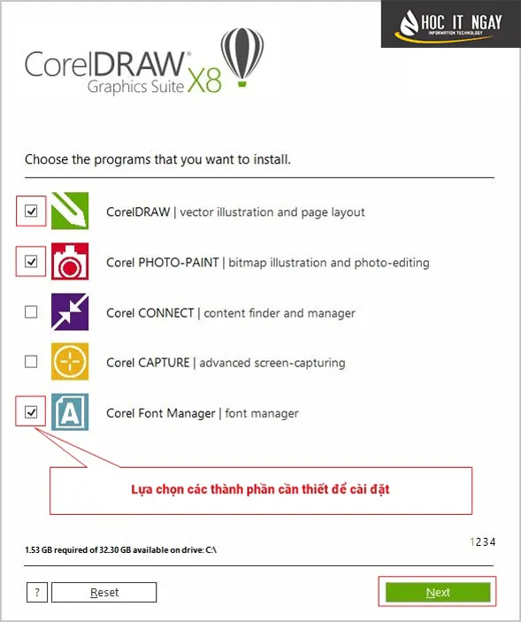 Tải Corel X8 Vĩnh Viễn【Link Google Drive】Kèm Hướng Dẫn 8 cai dat Corel X8 buoc 6