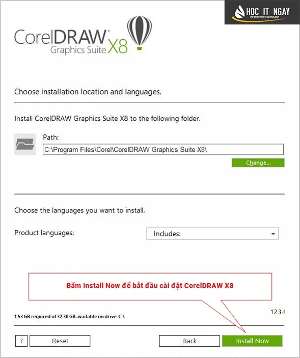 Tải Corel X8 Vĩnh Viễn【Link Google Drive】Kèm Hướng Dẫn 11 cai dat Corel X8 buoc 9