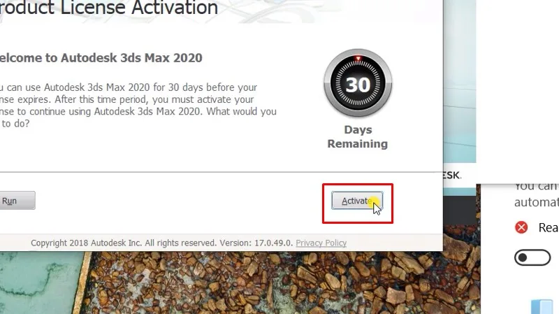 3Ds Max 2020: Hướng Dẫn Tải, Cài Đặt & Thủ Thuật Mới Nhất 18 Bấm Activation