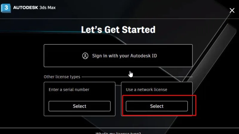 3Ds Max 2025: Hình Ảnh Hướng Dẫn Cài Đặt 22 Bấm Select như hình