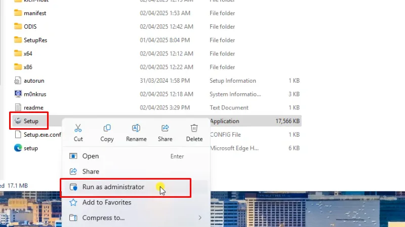 3Ds Max 2026: Download và cài đặt đơn giản 12 Chạy file Setup bằng quyền Admin
