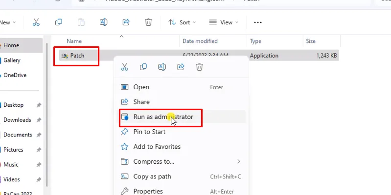 Adobe Illustrator 2023: Tải, Cài Đặt & Hướng Dẫn Chi Tiết 16 chuột phải và chọn run as admin