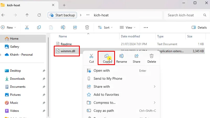 Camtasia 2024: Hướng dẫn chi tiết cài 20 Copy file như hình