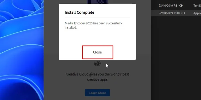 Encoder 2020: Tải, Cài Đặt & Hướng Dẫn Kích Hoạt 13 bấm close và hoàn thành cài đặt phần mềm