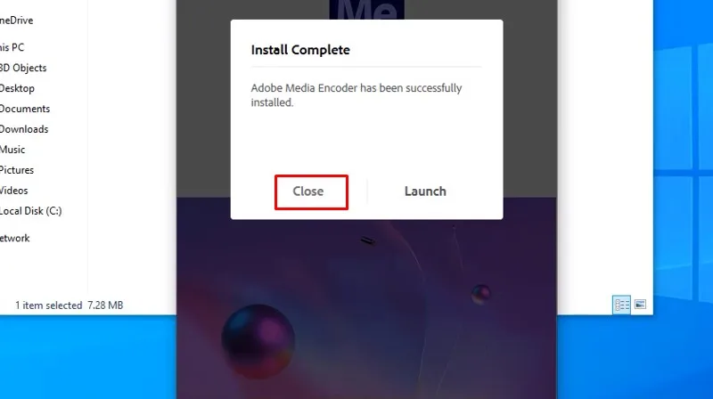 Encoder 2025: Hướng dẫn cài đặt chi tiết 14 Bấm Close