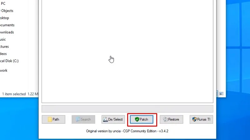 Encoder 2025: Hướng dẫn cài đặt chi tiết 19 Bấm Patch