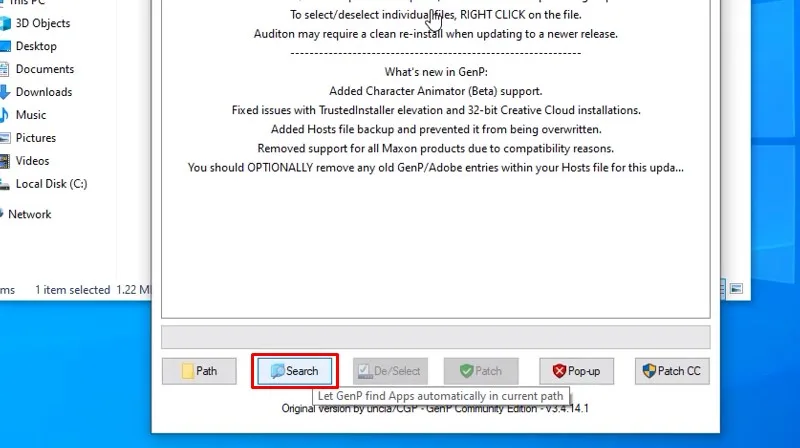 Adobe Audition 2025: Video hướng dẫn cài đặt chi tiết 30 Bấm Search