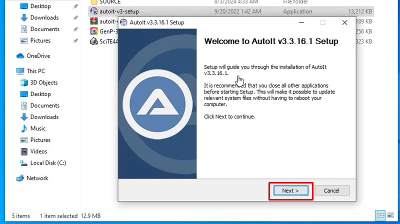 Adobe Audition 2025: Video hướng dẫn cài đặt chi tiết 17 Bấm Next