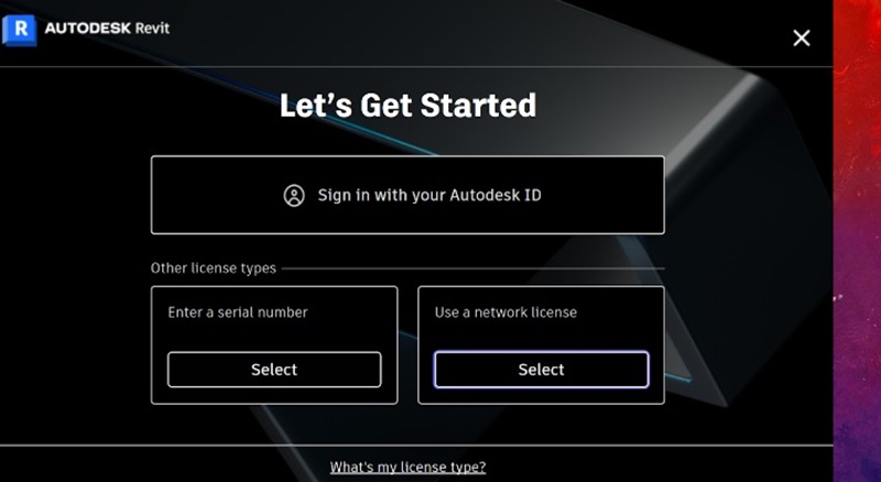 Mở Revit 2025, chọn “Use a Network License” khi có bảng thông báo Mở Revit 2025, chọn “Use a Network License” khi có bảng thông báo